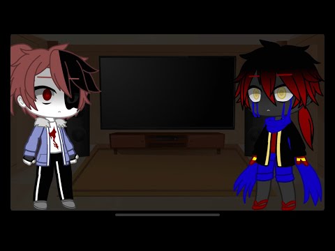 Sans aus react to Villain squad opening(read Description)