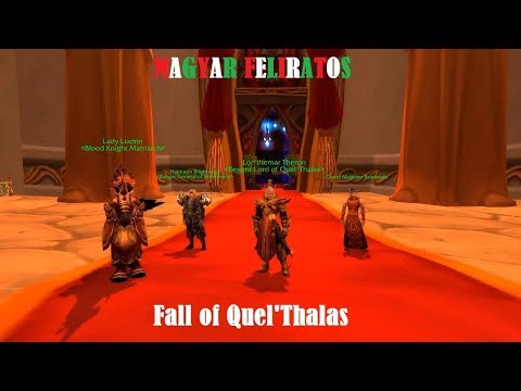 Fall of Quel'Thalas - Blood Elf Heritage Quest [Patch 8.1] (magyar felirat)