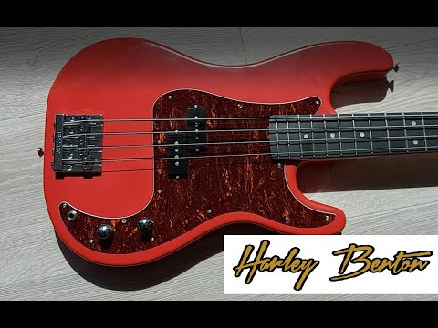 Harley Benton P-Bass Kit "the Pallatrucci bass" build  #DIYKITCHALLENGE22