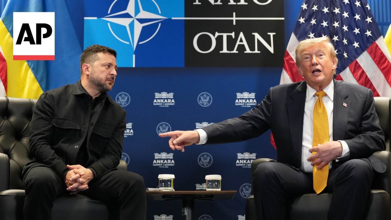 Trump says US will give Ukraine license to make Patriot missiles to counter Russia - YouTube
