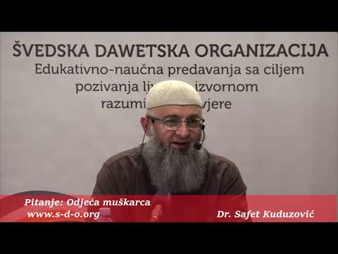 Kakva odjeća kod muškarca treba biti / Dr. Safet Kuduzović