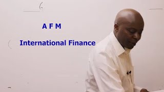 International Finance-Advanced Financial Management