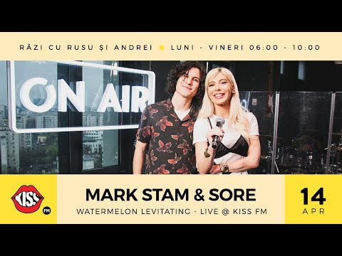 Mark Stam feat Sore  - Watermelon Levitating (Cover Live @ Kiss FM)