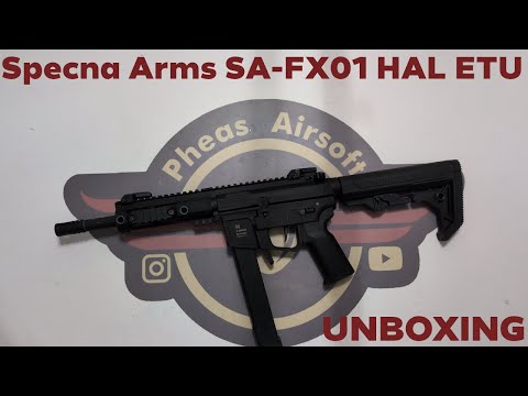 [UNBOXING]  Specna Arms SA-FX01 FLEX AR-9 - HAL ETU edition!