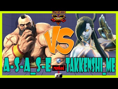 SFV CE ✨ A_S_A_S_E (zangief) VS (seth) Takkenshi ME ✨