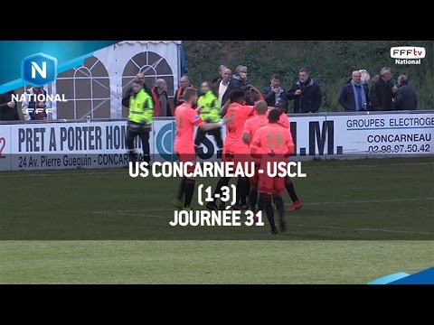 J31 : US Concarneau - USCL (1-3), le résumé