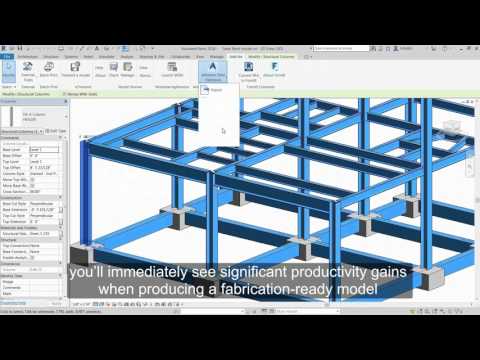Getting Started with Advance Steel: Part 1 - Importing a Revit model