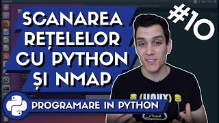 😎Cum Scanezi Reteaua si Serverele folosind Python si Nmap ? | Programare in Python #10