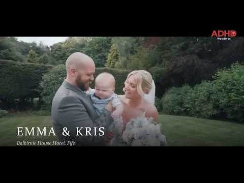 Emma & Kris wedding film, Balbirnie House Hotel, Fife