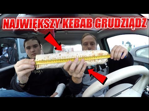TEST NAJWIĘKSZY KEBAB W GRUDZIĄDZU