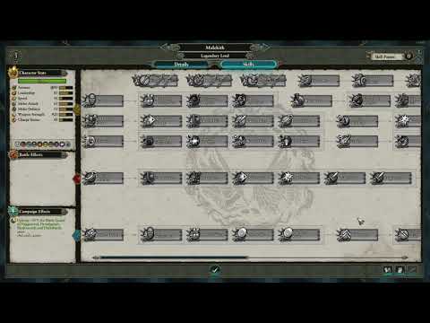Total War: Warhammer 2 - Malekith Legendary Lord Skills