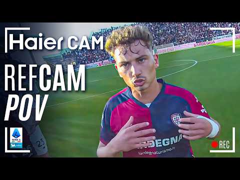 HAIER CAM | REF CAM POV: You Are The Referee in Cagliari-Atalanta | Serie A 2025/26