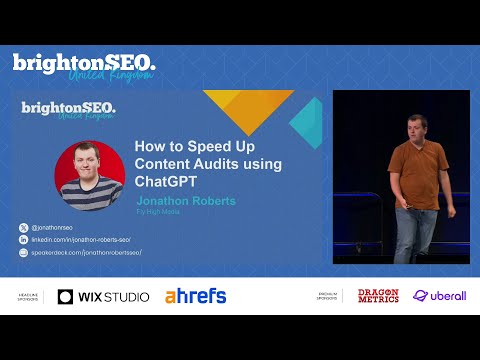 Videos 1 How to Speed Up Content Audits using ChatGPT