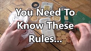 IMPORTANT - You Need To Know These Rules When Selling Gold or Silver...