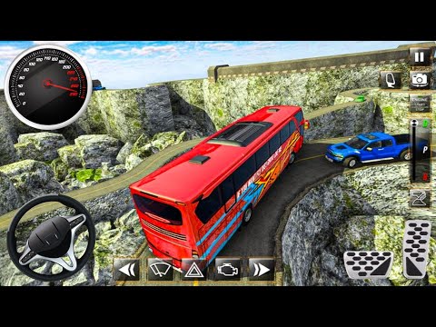 Offroad Uphill Tourist Coach Bus Driving Simulator 3D #2 - Android Gameplay