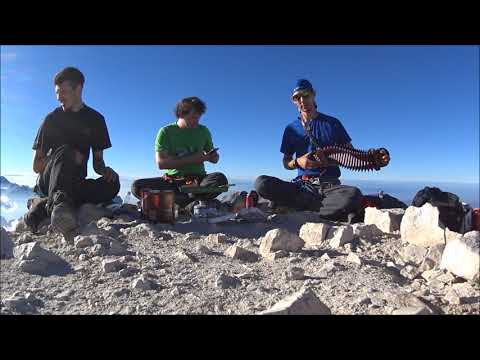 With Diatonic Accordion at 2864m