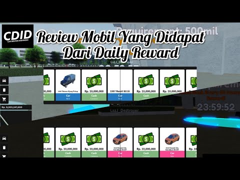 Review 2 Mobil Dari Daily Reward Yang Didapat Secara Cuma² || ROBLOX CAR DRIVING INDONESIA