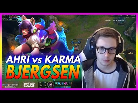 422. Bjergsen Ahri vs Karma Mid - March 7th, 2017 - Patch 7.4 Season 7