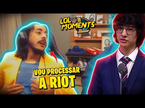BAIANO VAI PROCESSAR A RIOT & TIN NO PRÊMIO CBLOL