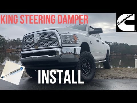 4th GEN Ram 2500/3500 KING Steering Damper/Stabilizer *INSTALL*