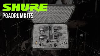 Video thumbnail for Shure PGADRUMKIT5 Demo by McFaddenSales