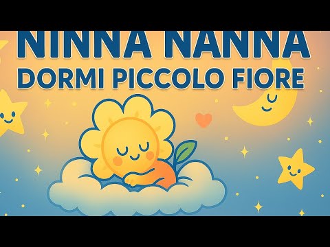 🌸 Dormi Piccolo Fiore | Ninna Nanna della Buonanotte | HappyBus Kids