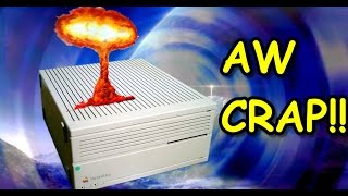The Exploding, Unpowered Macintosh!!! (Macintosh II CX)