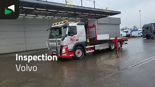 Volvo FM 410 FM 6X2 Palfinger PK 26002-EH E Kran Crane Lift +steering  flatbed truck | Image 4 - Autoline