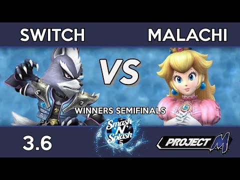 Switch (Wolf) vs Malachi (Peach) - Smash 'N' Splash 5 Winners Semifinals