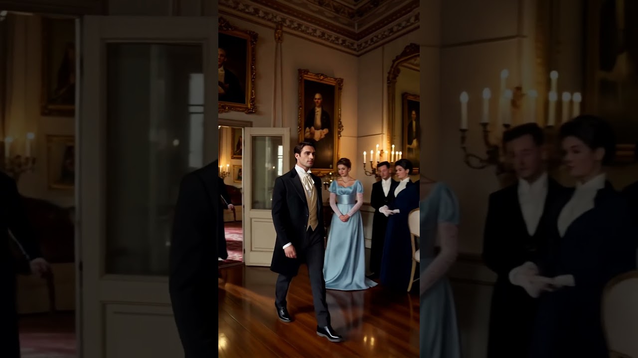 A Regency Love Story | 10-Second AI Short Film #regencyromance #regency #regencymusic #history