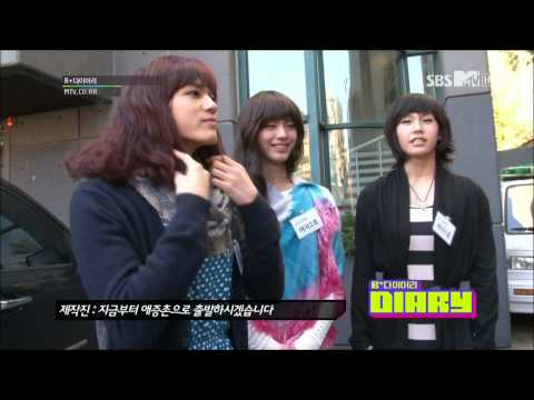 [ENG SUB] 121211 BTOB - Peniel Sungjae Ilhoon dress up as girls♥ (Cut)