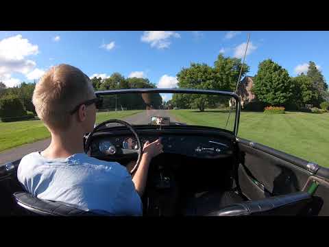 Austin Healey Sprite Quick Drive (GREAT AUDIO!!!)