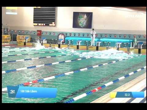 Serie 6 dei 100 Stile Libero  Assoluti Maschi Master - Campionati Regionali Masters 2014 di Veneto