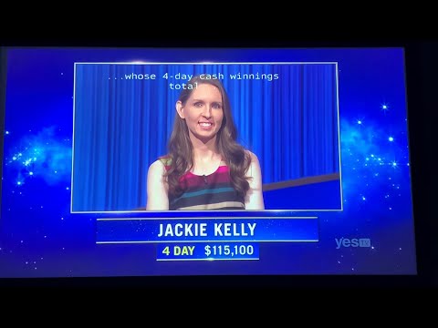 Jeopardy, intro - Jackie Kelly Day 5 (3/31/22)