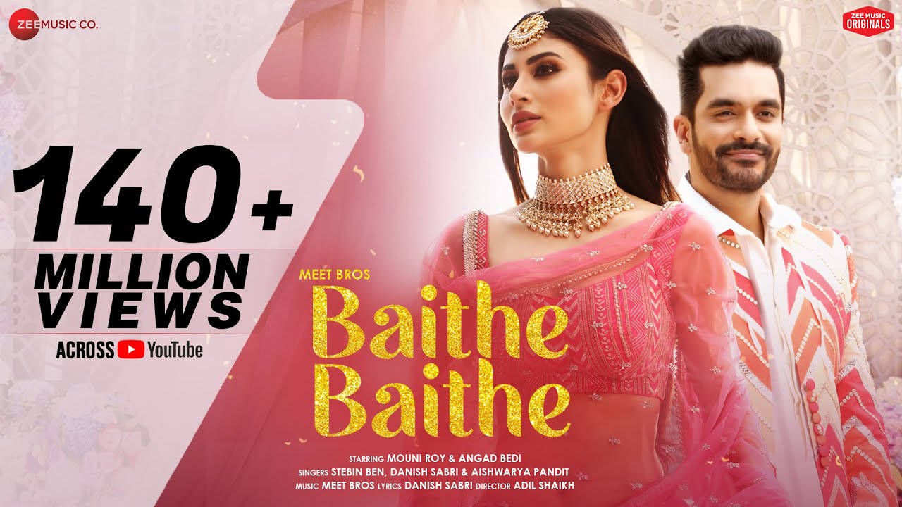 Baithe Baithe Hindi| Stebin Ben Aishwarya Pandit Meet Bros Lyrics