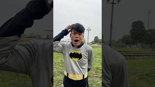 Batman Shocked Reaction to a Cute Cat| Marvel Real Life