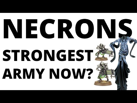 Are Necrons the STRONGEST ARMY in Warhammer 40K Now? Best Units + Detachments Reviewed...