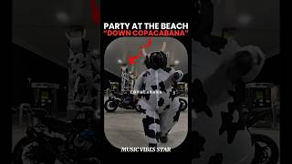 Download lagu Party at the beach down in Copacabana tiktok 🐮 #lyrics #shorts mp3