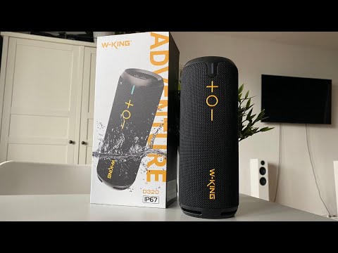 Der kraftvolle Sound für unterwegs - Der Bluetooth Lautsprecher W-King D320 im Test!