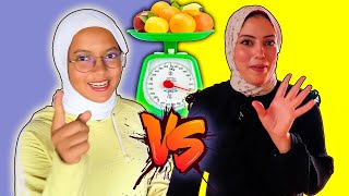 تحدي آكل الدايت يوم كامل ضد ماما (خسيت ٣ كيلو ???? )