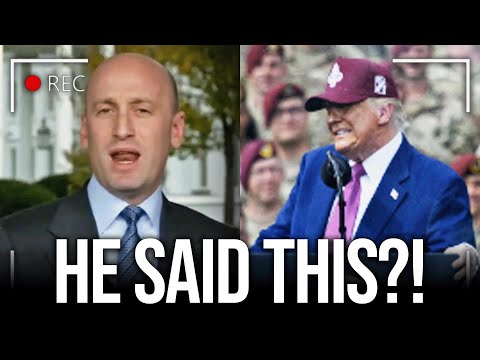 Stephen Miller's TANTRUM Exposes SCARY MILITARY PLAN