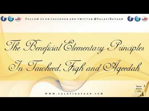 Intro to Mubaadi al Mufeeda -|Abu Taymiyyah|