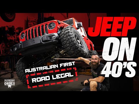 AUSTRALIAN JEEP ON 40's - Jeep Gladiator Build Episode 2