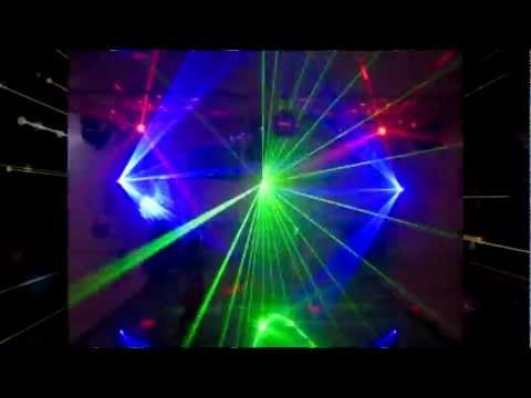 LASER SHOW - AZUL E VERDE  / DJ SONORIZACAO / CAMPINAS S.P