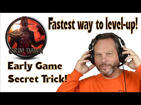 Grim Dawn Early game fastest way to level up!!!