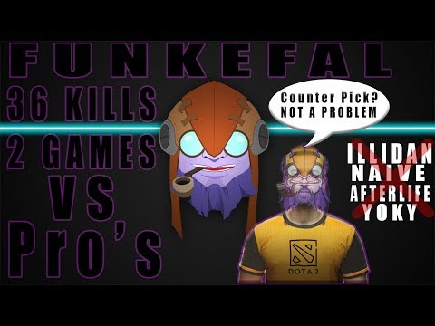 Funkefal Tinker Bullying CIS Pro's Illidan,Naive,Afterlife,Yoky in Pubs , Even Pro's Can't Counter!