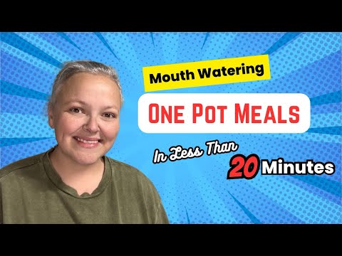 One Pot Meals Ready In Less Than 20 Minutes || Busy Night Family Meals