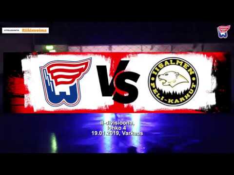 Warkis vs IPK Team -Maalikooste -Luode Areena, Varkaus (19.01.2019)