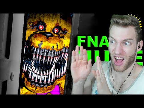 THIS GAME IS IMPOSSIBLE?!?! Reacting to "Game Theory FNAF 4 got it ALL WRONG!"