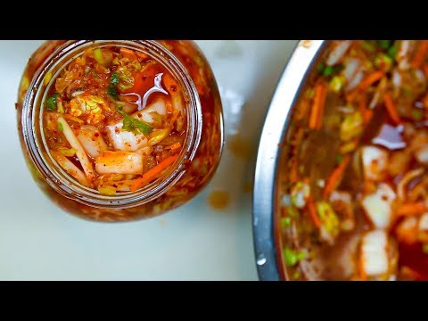 Home Fermented Kimchi Recipe
